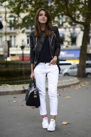 There's enough white in the cardigan to make white shirts or blouses an option, too. Fall Outfit Ideas How To Wear Black And White Glamour