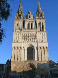 History and geography of the city of angers, france. Kathedrale Von Angers Angers 12 Jahrhundert 15 Jahrhundert Structurae
