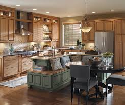 maple wood cabinets in transitional