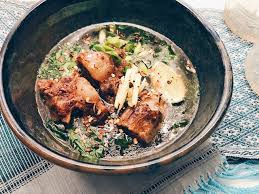 Parboil oxtail 20 to 30 minutes. Instant Pot Oxtail Soup With Mustard Greens Writing With My Mouth Full
