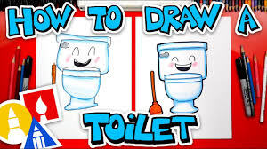 How To Draw A Toilet Youtube