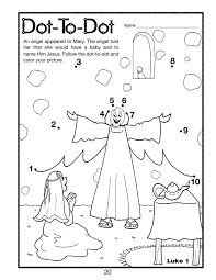 Angel visits mary and joseph. Jesus Name Coloring Page Novocom Top