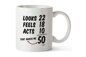 Birthday gift ideas for elderly woman who has everything. 50th Birthday Gifts For Women Fifty Years Old Men Gift Happy Funny 50 Mens Womens Womans