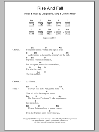 I was suprised it came out in 1971, it is definitely ahead of its time. Rise And Fall By Craig David Guitar Chords Lyrics Guitar Instructor