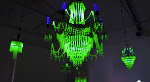 Uranium glass is generally considered safe, but with one condition: Nuclear Crystal Palace Uranium Glass Chandeliers We Re All Mad Inhere