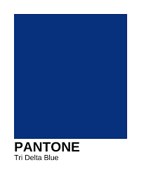 Delta Delta Delta Wall Print Tri Delta Pantone Color Print Etsy In 2021 Pantone Tri Delta Sorority Colors