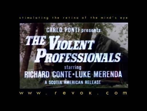 THE VIOLENT PROFESSIONALS (1973) Trailer for Sergio Martino's Eurocrime  action with Luc Merenda