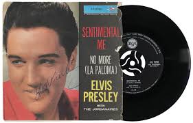 ELVIS PRESLEY SIGNED ALBUM