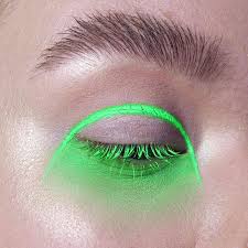 Rebekka Theenaart On Instagram Another Neon Moment Today What Does This Remind You Of Lewk Done Using Eyeofhoru Graphic Eyes Makeup Eye Makeup Remover