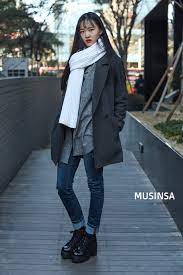 Musinsa Street Kmodel Winter Style 2018 Korean Winter Outfits Winter Fashion Casual Korean Fashion Winter