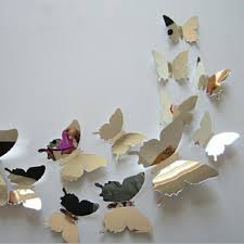 Detail artikel terkait cara membuat kupu kupu dari kertas origami untuk hiasan dinding. Hiasan Kupu Kupu Di Dinding Inspirasi Desain Rumah 2019