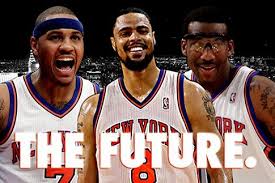 The Knick S All Stars Nba Scores Basketball Baby Carmelo Anthony