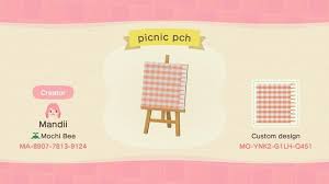 Colorful Picnic Blankets Designed By Mandi Of Acnh Custom Designs In 2020 Animal Crossing 3ds New Animal Crossing Animal Crossing Game