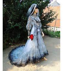 Pin By Luna Rucker On Hunted Mansion In 2021 Halloween Bride Costumes Ghost Bride Ghost Bride Costume