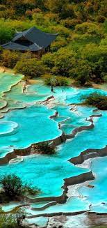 Janetmillslove Huanglong Sichuan Moment Love Things That Make Me Smile Beautiful Places China Travel Places To Travel