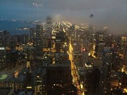 View From Lounge Bar Very Crowded Make Reservations For Signature Or Long Wait Picture Of The Signature Room At The 95th Chicago Tripadvisor