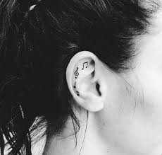 18 Tiny Inner Ear Tattoos That Are Prettier Than Any Piercing Glamour