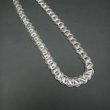 Diverse Styles of Silver Chain Necklaces