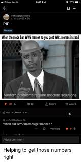 L T-Mobile ? 806 PM 75% rHistoryMemes uMrsucc22 3h RIP Memes When ...