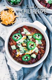 Easy Homemade Chili Recipe Easy Homemade Chili Chili Recipes Beef Chili Recipe
