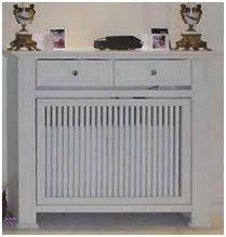 Stabverkleidung Mit Senkrechten Profilierten Saulen 2 Schubladen Abdeckplatte Mit Profil 44mm St Heizkorperverkleidung Heizungsverkleidung Kuhlerabdeckung