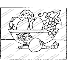 Rug Hooking Pattern: Compote (P574)