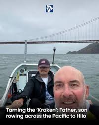 After 45 grueling days at sea, Tim Crockett and his son Harrison have rowed  over 2,000 nautical miles from San Francisco to Hilo. Their incredible  journey aims to shine a light on