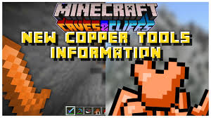 Copper ores can be mined underground from ore veins and work similarly to other metal ores when dropped and although we have yet to see what wonderful creations and possible copper recipes will emerge from this new material, we do know that you can. New Copper Tools Information Revealed By Mojang Minecraft 1 17 Caves Cliffs Update Jpharmlife Lilac Lane De