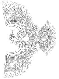 Eagle coloring pages flying eagle lineart maybe you also like coloring pages are funny for all ages kids to develop focus, motor skills, creativity and color recognition. Eagle For Adults Coloring Page 1001coloring Com