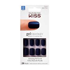 Encuentra bolitas de gel en mercadolibre.com.mx! Amazon Com Kiss 79597 Esmalte De Unas De Gel 28 Unidades Color Azul Marino Mate Beauty