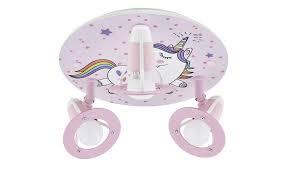 Deckenstrahler (rosa) jetzt online kaufen & bequem liefern lassen! Deckenstrahler 3 Flammig Rosa Einhorn Babsy Hoffner