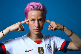 Megan rapinoe is an irresistible force—on and off the field. Megan Rapinoe S Colorist Reveals The Products Behind Her Purple Hair Color Allure