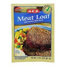 Spread ketchup or bbq sauce over top of loaf, if desired. H E B Select Ingredients Meat Loaf Seasoning Mix Shop Spice Mixes At H E B