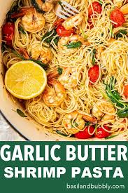 Garlic Butter Shrimp Pasta Recipe In 2020 Garlic Butter Shrimp Pasta Garlic Shrimp Pasta Recipes Garlic Butter Shrimp