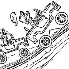 Chevrolet silverado coloring page from chevrolet category. Coloring Page Hill Climb Racing Accident 4