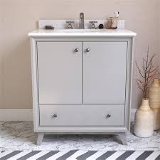 We did not find results for: Dorel Living Bleeker 30 Inch Bathroom Vanity With Sink In Gray Dl8855g B