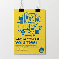 Volunteering Poster For Roxburgh Berwickshire Citizens Advice Bureaux Poster Design Volunteer Recruitment Church Branding
