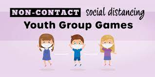 This list of social distancing pe activities and games can help! Non Contact Youth Group Games That Practice Social Distancing Youth Group Games Games Ideas Icebreakers Activities For Youth Groups Youth Ministry And Churches
