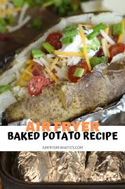 However, if your air fryer uses a coil in its base, you want to be very careful about accidentally covering it. Air Fryer Baked Potato Recipe Air Fryer Fanatics