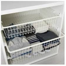 These have rollers / wheels on the side that allow you to attach to ikea algot shelf bracket supports (sold separately). Nursery Storage Ideas Ikea Edition Clever Ways To Organize The Nursery Ikea Stuva Wire Baskets Wire Basket Storage