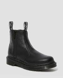 Whilst black chelsea boots might be the obvious choice, matching to almost any outfit, a stylish brown or tan pair. 2976 Women S Leather Zipper Chelsea Boots Dr Martens Official