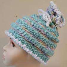 Baby Girl Hat Cute Baby Hat Knitted Baby Hat Photo Shoot Etsy Baby Hats Knitting Baby Girl Hats Handmade Knitting
