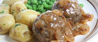 It's delicious, juicy and rich of flavors. Faggots Traditional Offal Dish From West Midlands United Kingdom