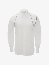 Men S Shirts Harness Long Sleeve Alexander Mcqueen Us