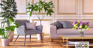 Coussins sur le canapés, peinture. 40 Idees Deco Pour Un Salon Moderne Style Meuble Design Decoration Murale