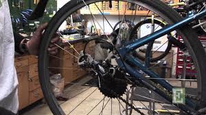 Shift the gears to the 3 smallest cog in the back wheel. Bike Repair 1 How To Remove And Replace A Bike Wheel Youtube