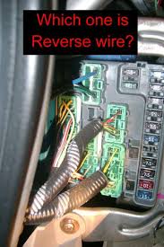 Radio dimmer wire radio amplifier turn on trigger wire. Honda Accord 1998 Ex V6 Coupe Vss And Reverse Wires Pics Included Honda Tech Honda Forum Discussion