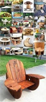 Creativity Is In All Of Us And We All Love To Flaunt It In One Way Or Another However If Creativity Meets U Diy Cable Spool Table Spool Furniture Cable Spool