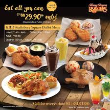 Kenny Roger Roasters Ala Carte Buffet In Krr Shaftsbury Square Promo Food Beverages Fast Food Sale In Malaysia