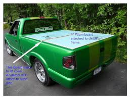 Truck bed covers help protect your cargo and increase your chevrolet s10's gas mileage. Homemade Tonneau Cover S 10 Forum